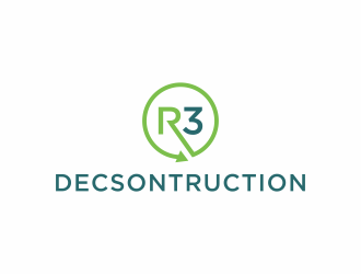 R3 Decsontruction logo design by checx