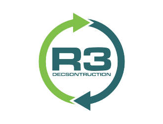 R3 Decsontruction logo design by hopee