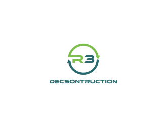 R3 Decsontruction logo design by haidar