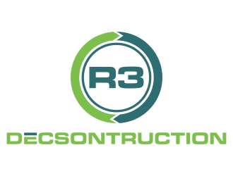 R3 Decsontruction logo design by p0peye