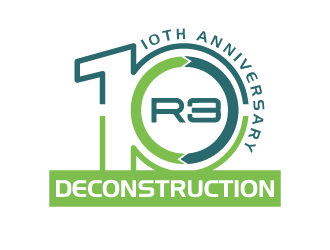 R3 Decsontruction logo design by akilis13