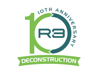 R3 Decsontruction logo design by akilis13