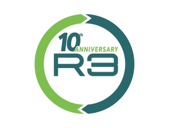 R3 Decsontruction logo design by dibyo