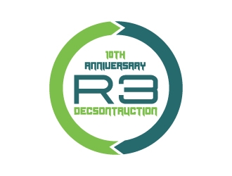 R3 Decsontruction logo design by aryamaity