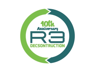 R3 Decsontruction logo design by aryamaity