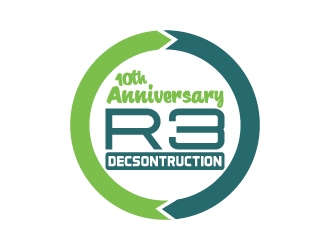 R3 Decsontruction logo design by aryamaity