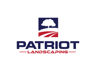 Patriot Landscaping logo design by yans