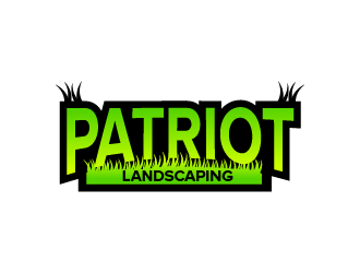 Patriot Landscaping logo design by czars