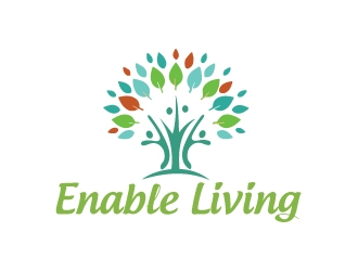 Enable Living logo design by AamirKhan