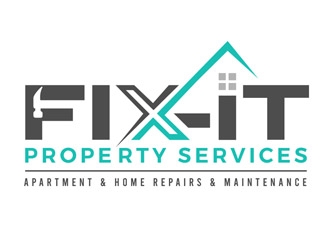 Fix-It Property Services logo design by DreamLogoDesign