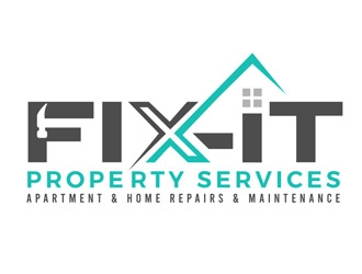 Fix-It Property Services logo design by DreamLogoDesign