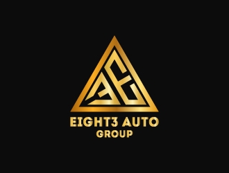 Eight3 auto group logo design by aryamaity