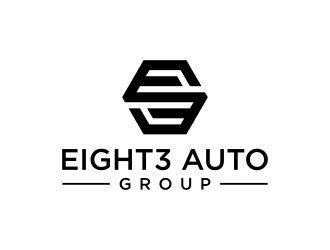 Eight3 auto group logo design by Editor