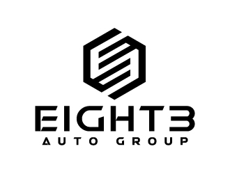 Eight3 auto group logo design by jaize