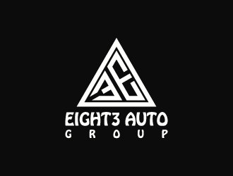 Eight3 auto group logo design by aryamaity