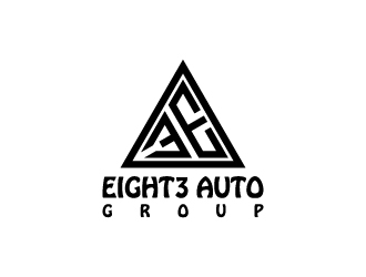 Eight3 auto group logo design by aryamaity