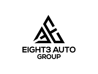 Eight3 auto group logo design by aryamaity