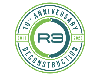 R3 Decsontruction logo design by akilis13