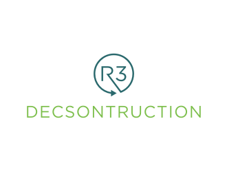 R3 Decsontruction logo design by Inaya