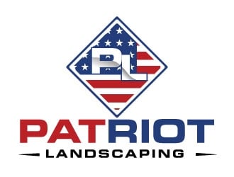 Patriot Landscaping logo design by Suvendu