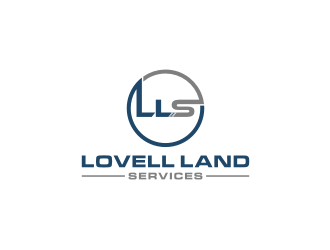 Lovell Land Services logo design by johana