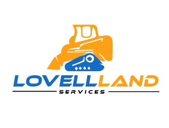 Lovell Land Services logo design by shravya