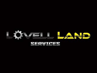 Lovell Land Services logo design by Vincent Leoncito