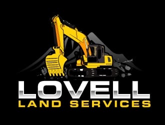 Lovell Land Services logo design by AamirKhan