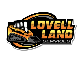 Lovell Land Services logo design by ingepro