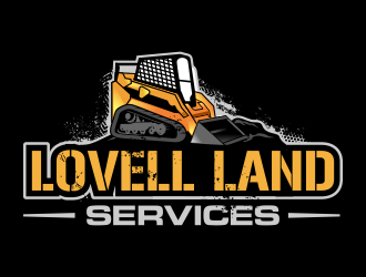 Lovell Land Services logo design by ingepro