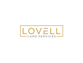 Lovell Land Services logo design by bricton