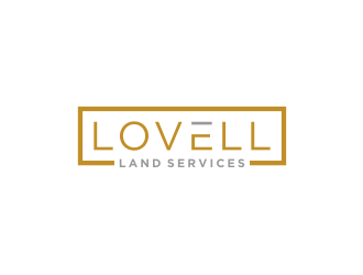 Lovell Land Services logo design by bricton