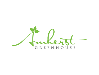 Amherst Greenhouse logo design by salis17