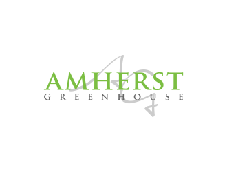 Amherst Greenhouse logo design by salis17