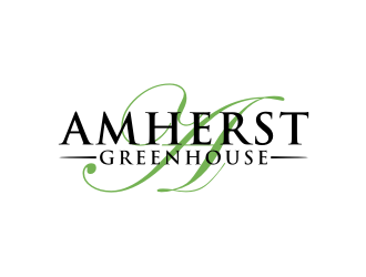 Amherst Greenhouse logo design by johana