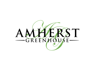 Amherst Greenhouse logo design by johana