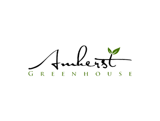 Amherst Greenhouse logo design by jancok