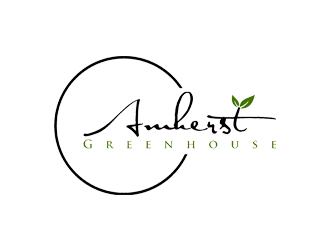 Amherst Greenhouse logo design by jancok