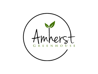 Amherst Greenhouse logo design by jancok