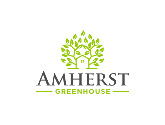 Amherst Greenhouse logo design by hopee