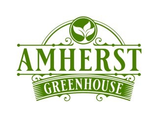 Amherst Greenhouse logo design by b3no