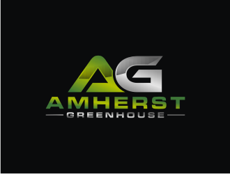 Amherst Greenhouse logo design by bricton