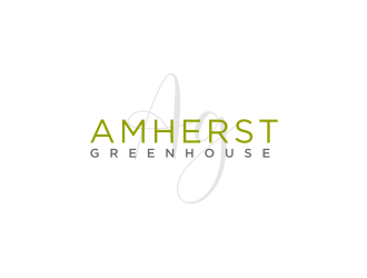 Amherst Greenhouse logo design by bricton