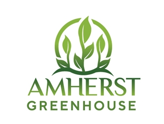 Amherst Greenhouse logo design by Roma