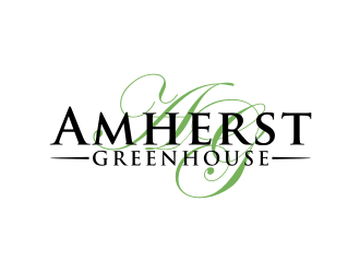 Amherst Greenhouse logo design by johana