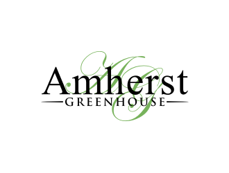 Amherst Greenhouse logo design by johana