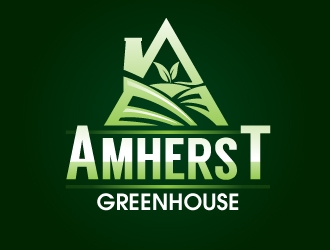 Amherst Greenhouse logo design by Suvendu