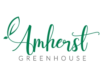 Amherst Greenhouse logo design by MonkDesign