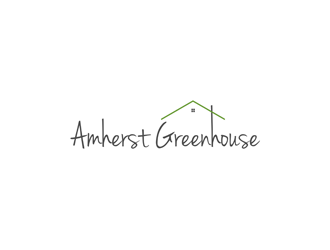 Amherst Greenhouse logo design by clayjensen