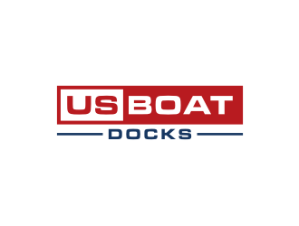 US BOAT DOCKS logo design by johana